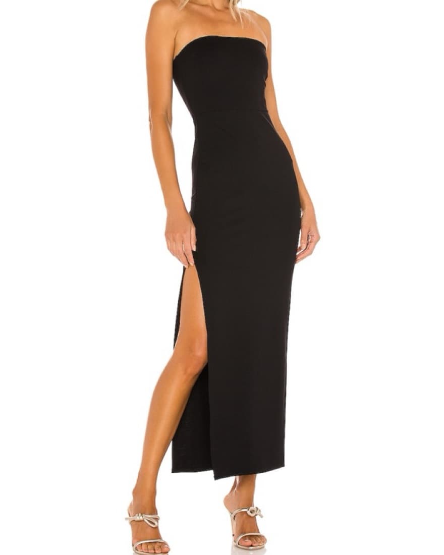 Revolve Dream Gown In Black - Image 1
