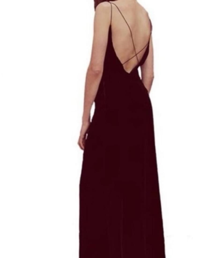 For Love and Lemons Velvet Maxi Dress - Image 3