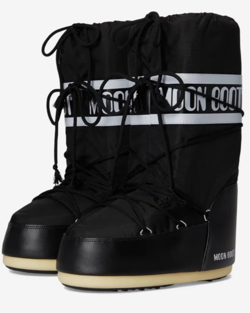 Black & White Moon Boots - Image 3