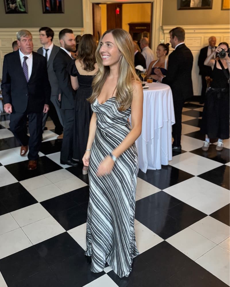 Vintage ABS Allen Shwartz Gown  - Image 1