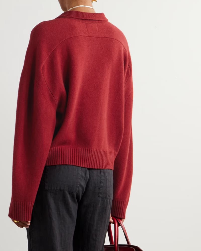Loulou De Saison Cashmere Crewneck  - Image 3