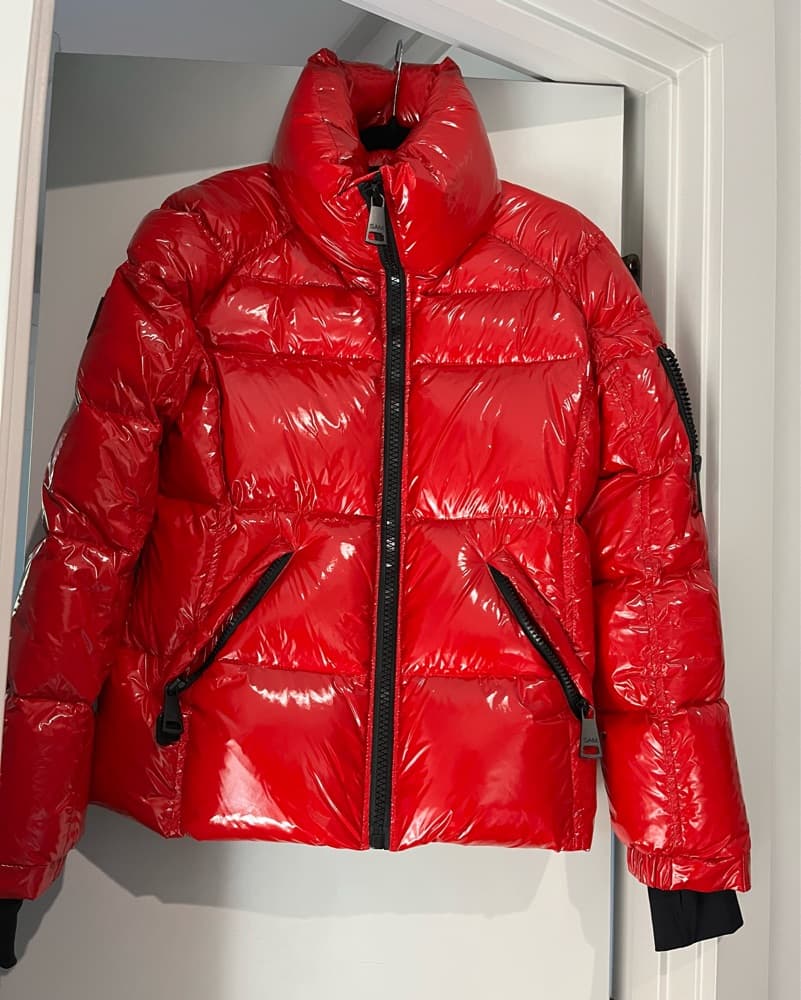 Ski Red Puffer Jacket From SAM New York - Image 1