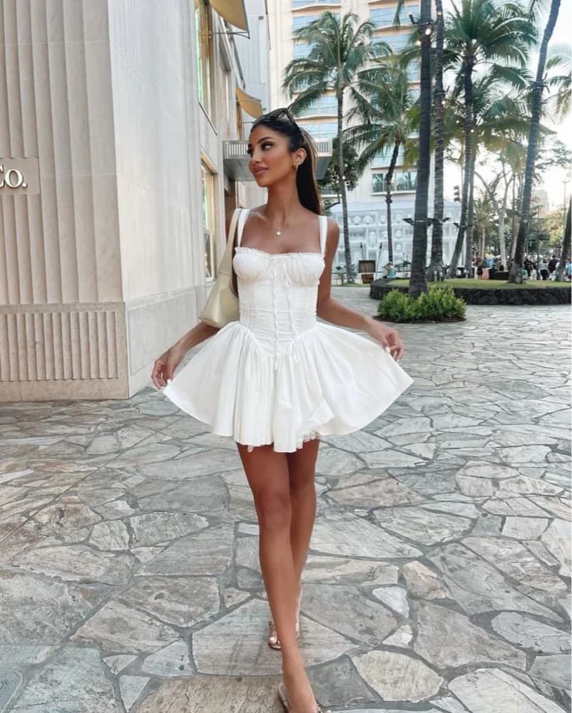 House Of CB Pietra Corset Mini Dress  - Image 4