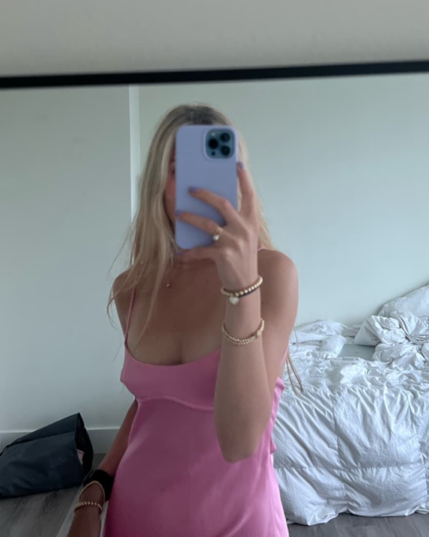 Zara Pink Dress - Image 1
