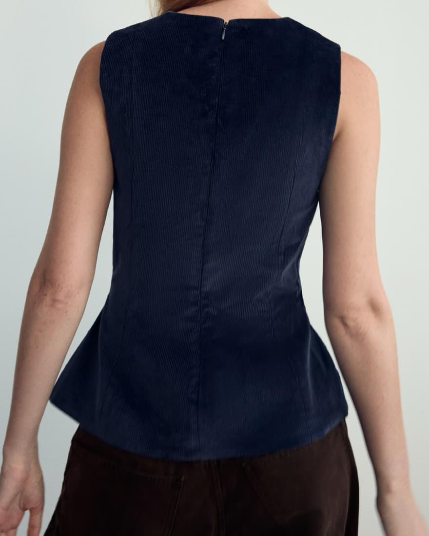 Zara Corduroy Top - Image 2