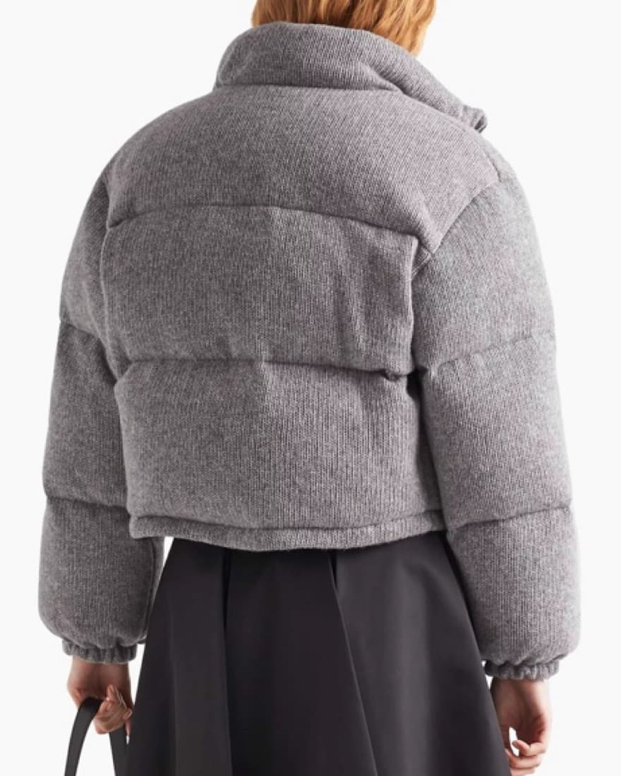 Prada Milano Wool Puffer Jacket - Image 3