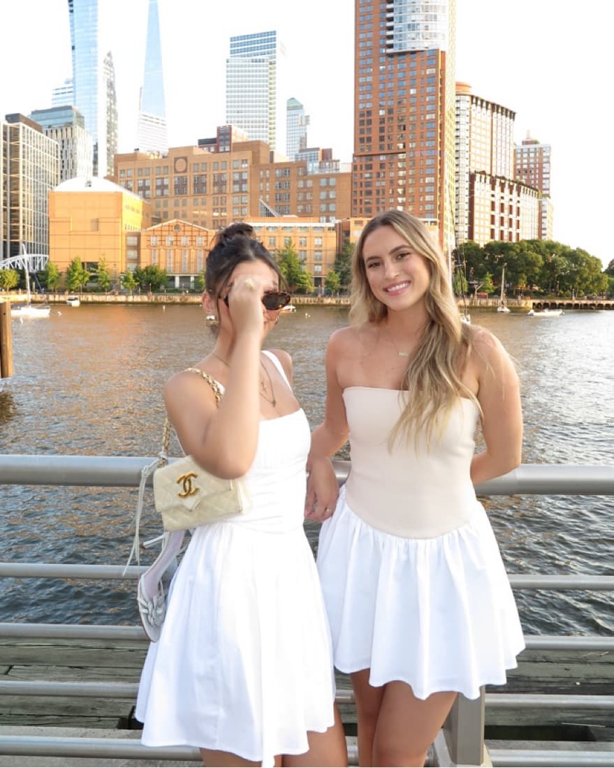 White Mini Dress - Image 3