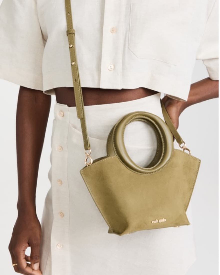 Cult Gaia Ansel Suede Tote Bag - Image 4