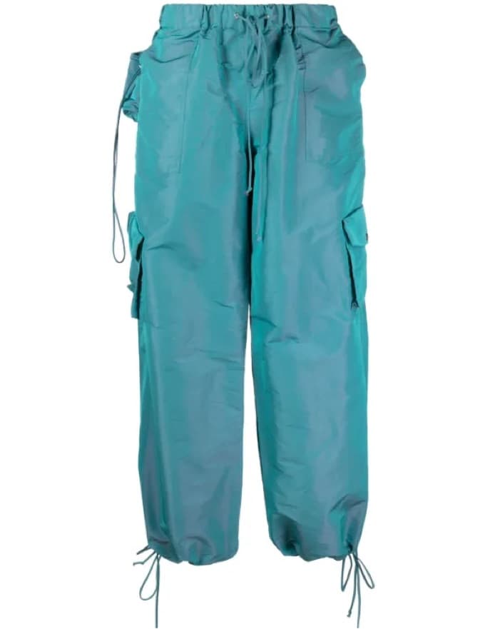 LaQuan Smith Low-Rise Cargo Pants  - Image 3