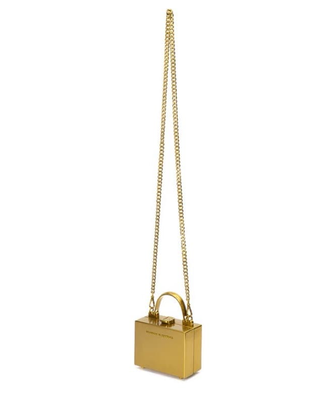 Brandon blackwood Gold Metal Trunk  - Image 3