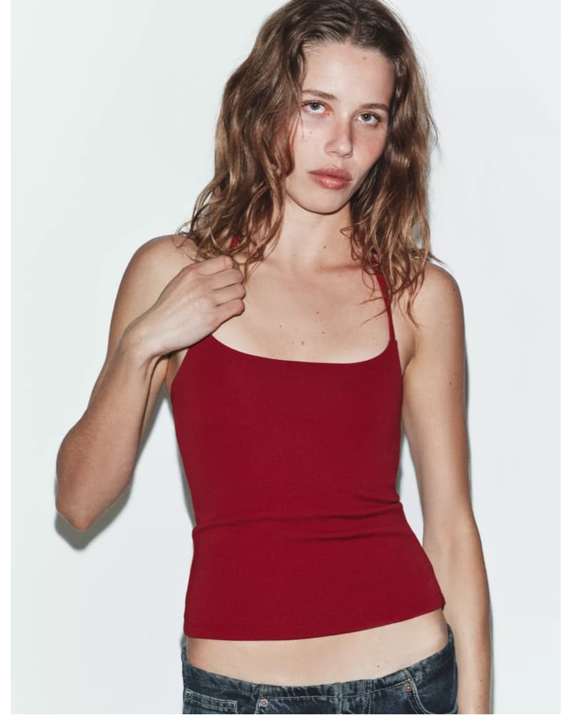 Tank Air Dupe - Red Halter - Image 1