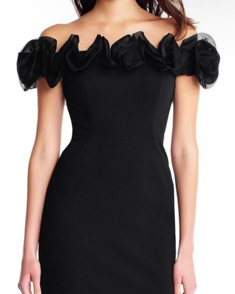 Aidan Mattox Off-the-Shoulder Dress - Image 3