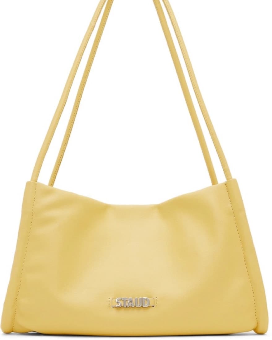 Staud Yellow Shoulder Bag - Image 1