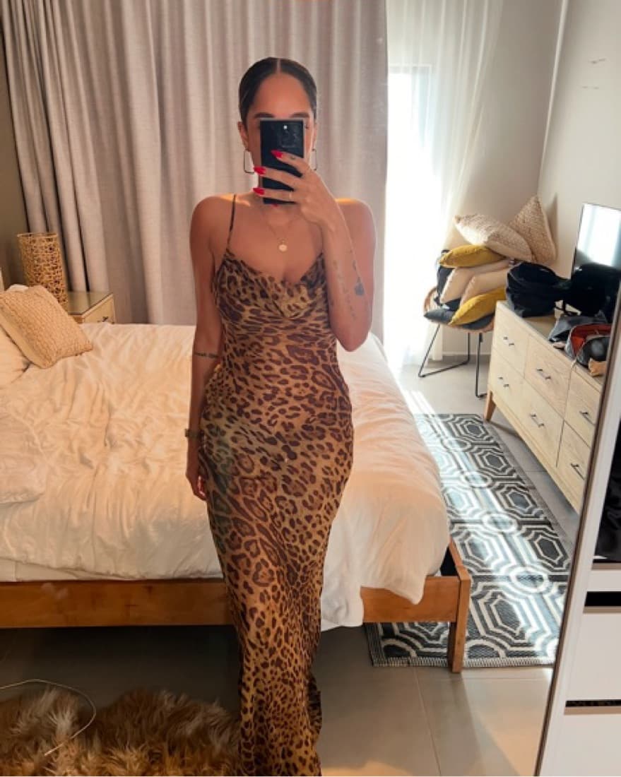 Rat & Boa Valentina Leopard Dress - Image 2