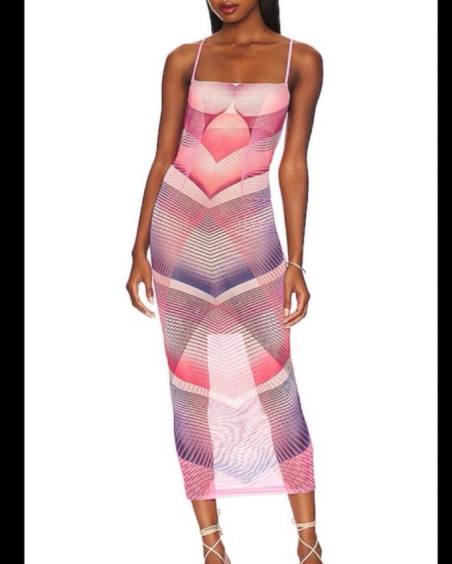 AFRM Esmond Midi Dress - Image 1