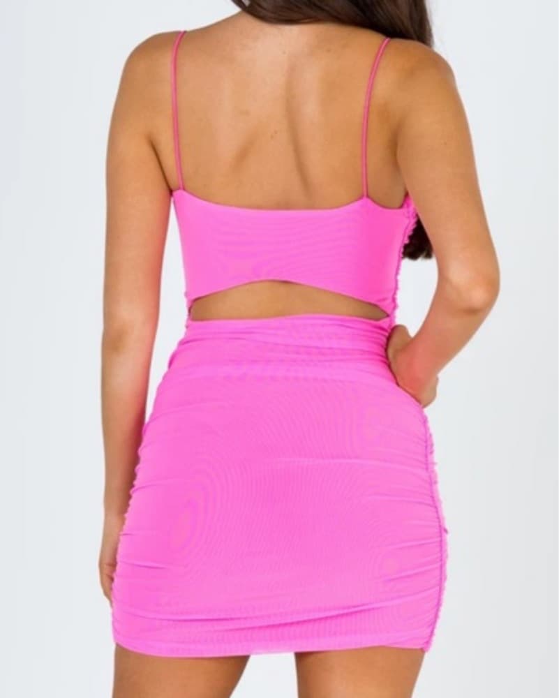 Pink Mini Dress - Image 2