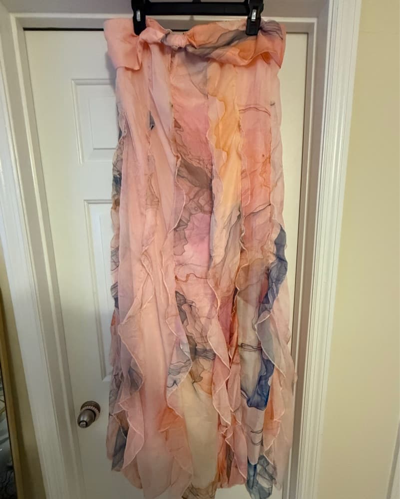 Finesse Watercolor Dress - Image 3