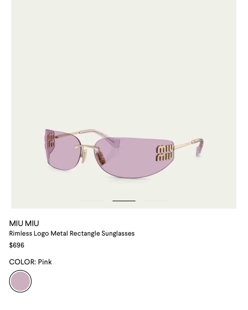 Miu Miu Sunglasses - Image 1