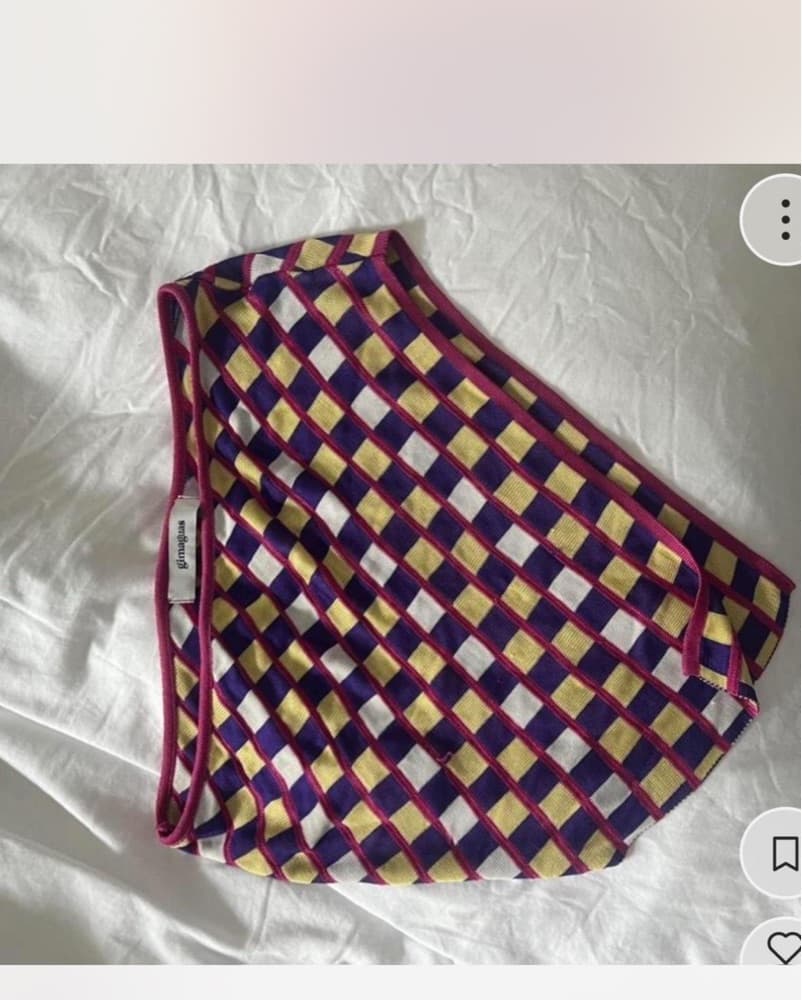 Gimaguas Checkered Tube Top  - Image 4