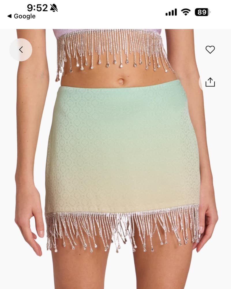 Casablanca ombre Fringe Set  - Image 3
