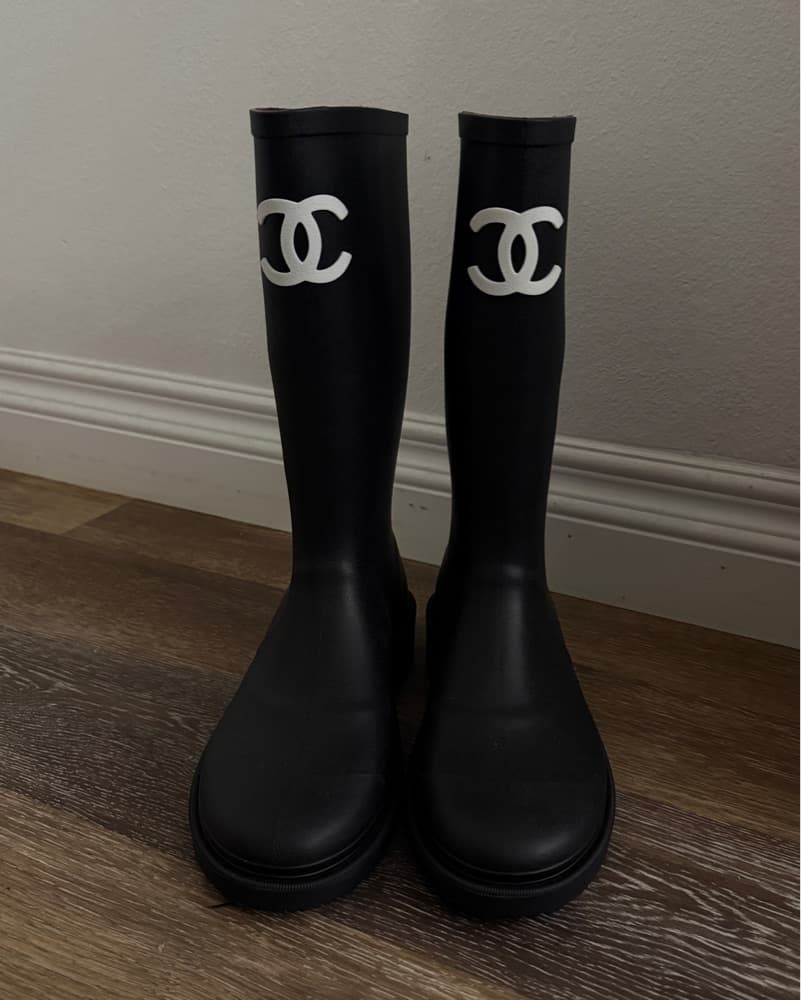 Chanel Rain Boots - Image 1