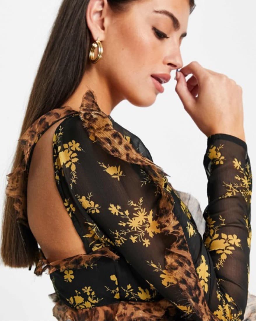 Cut Out Mini Dress - Image 6