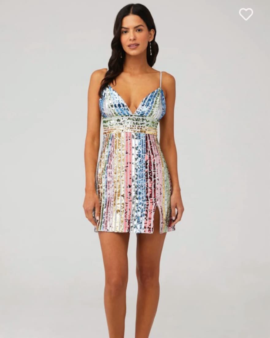 Saylor Mini Sequin Dress - Image 1