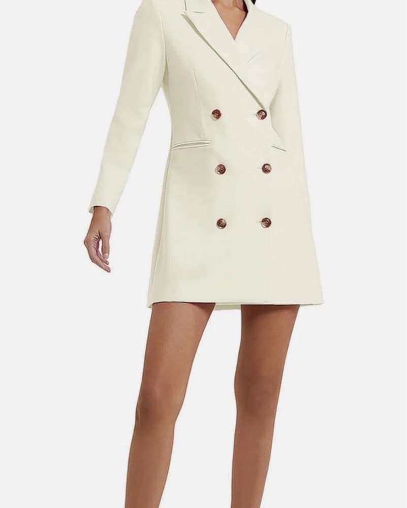 French Connection White Blazer Dress - Image 1