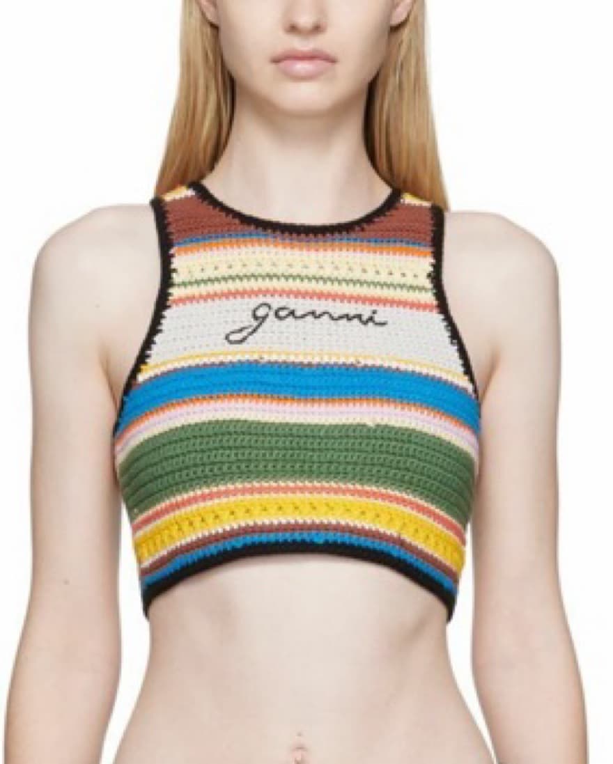 Ganni Crochet Top - Image 1