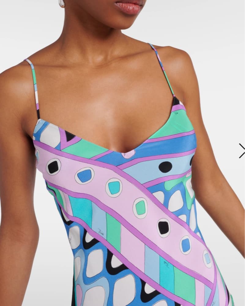 Emilio Pucci Vivara Print Dress  - Image 1