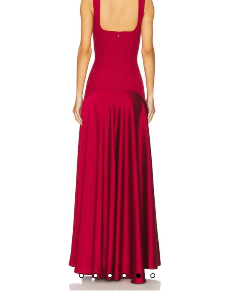 Red Revolve Marianna Sidney Gown - Image 2
