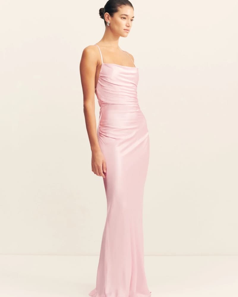 La Lune Lace Back Maxi Dress - Blossom - Image 3