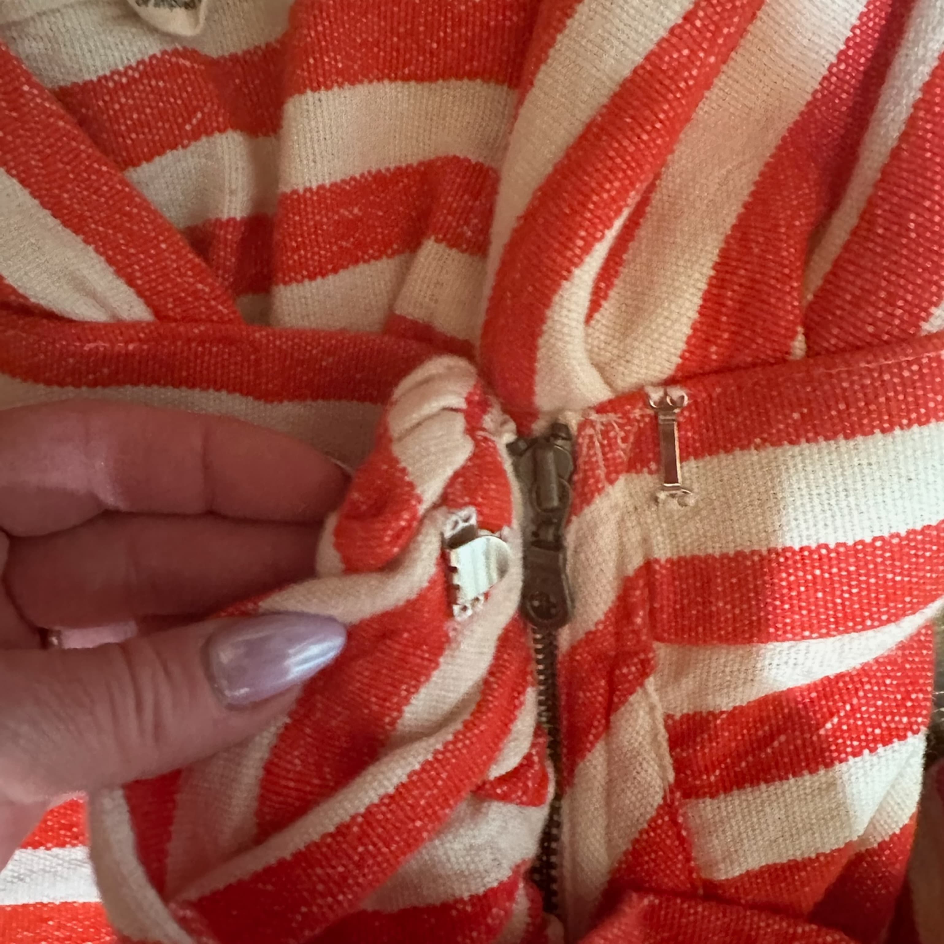Just bee Queen Red Stripe Dress Small - Image 5