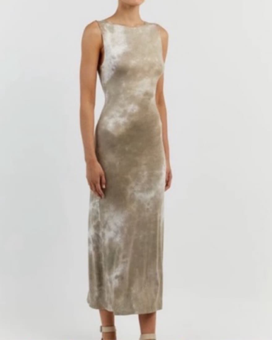 DISSH Tie Dye Midi In Casper Moss - Image 4