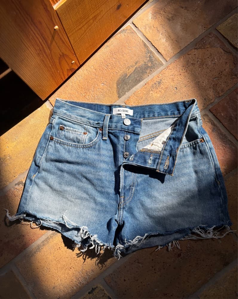 Re/done Micro Shorts - Image 1