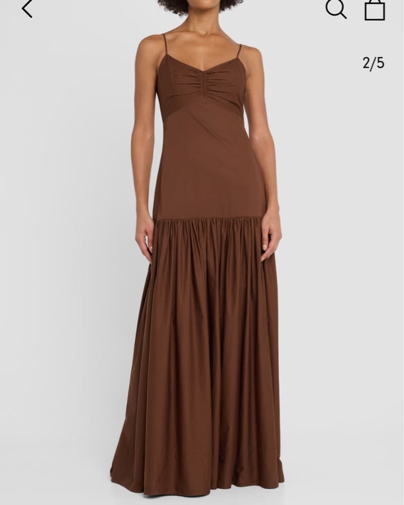 A.L.C. Harper Drop Waist Maxi Dress - Image 1