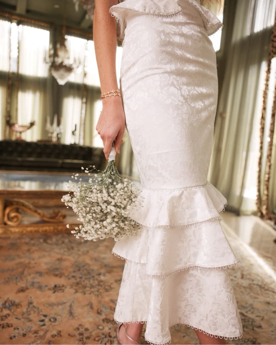V. Chapman Violet Dress - Image 3