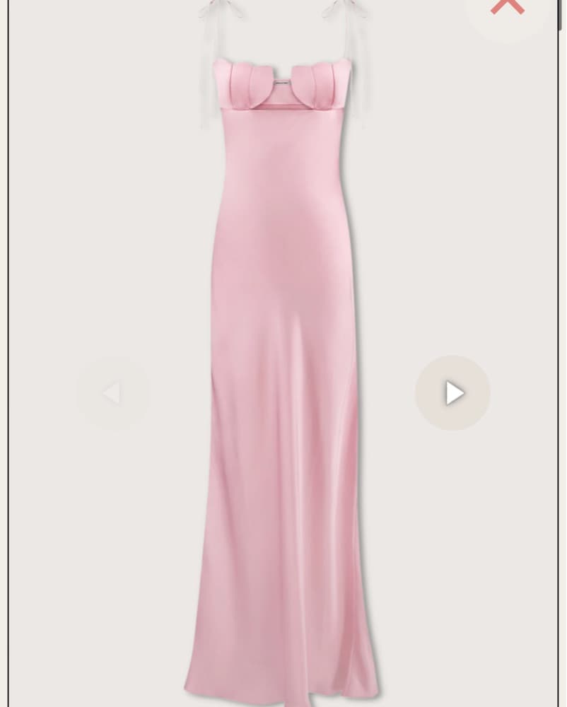 Anna October Tulip Dress In Pink - Image 1
