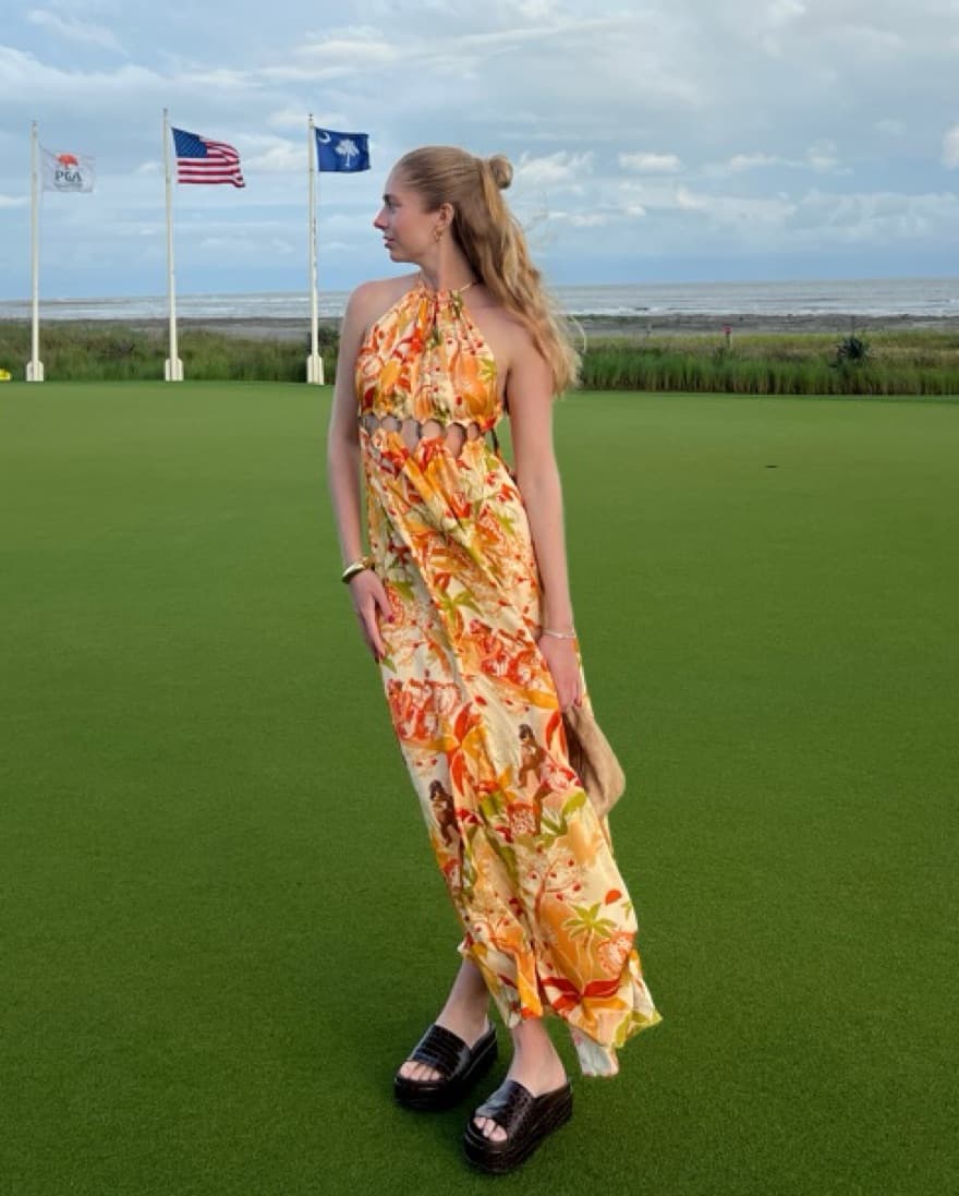 Farm Rio Halter Dress  - Image 1