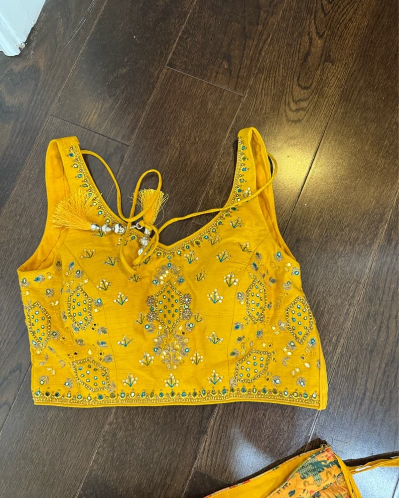 Yellow Lehenga - Image 2