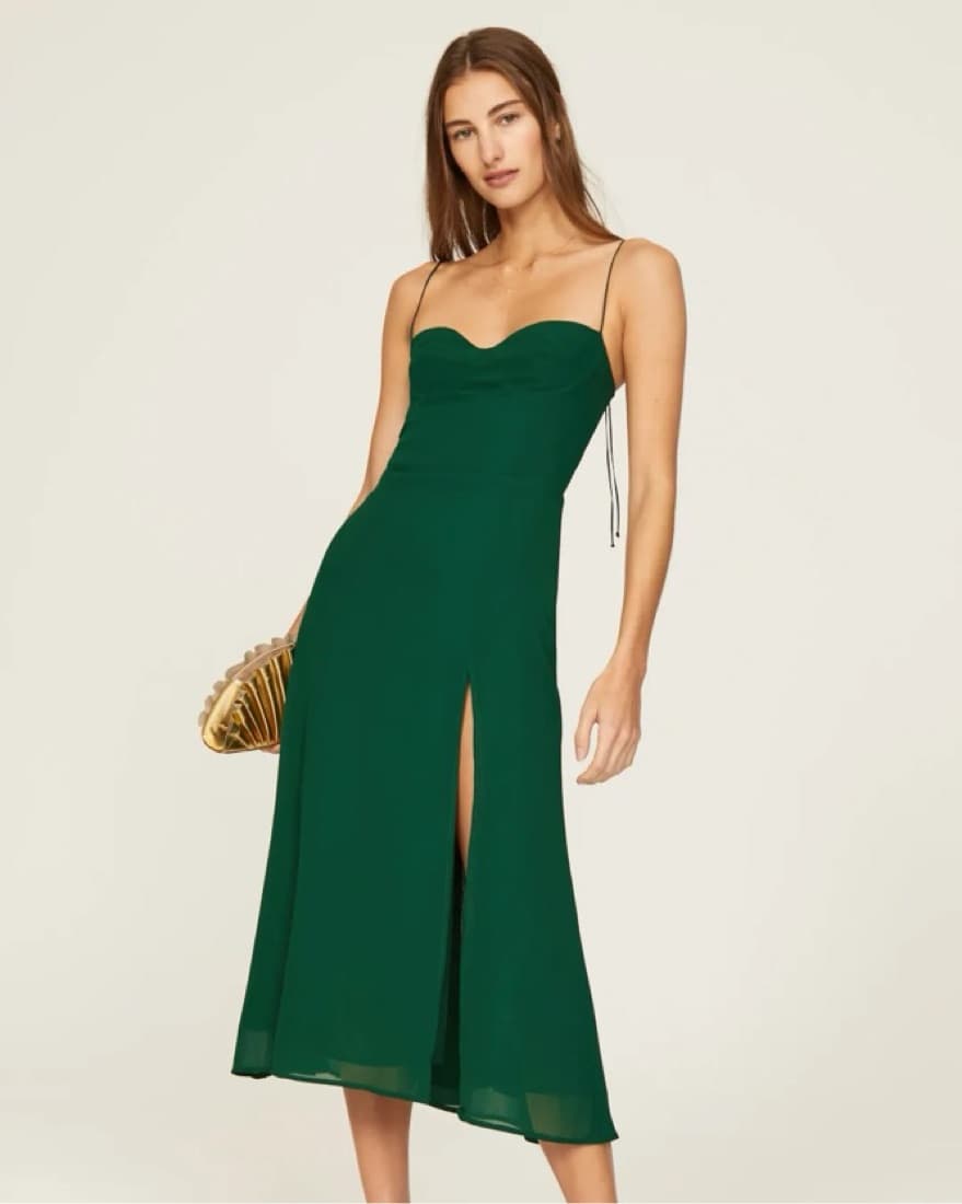 Reformation Midi Dress - Image 1