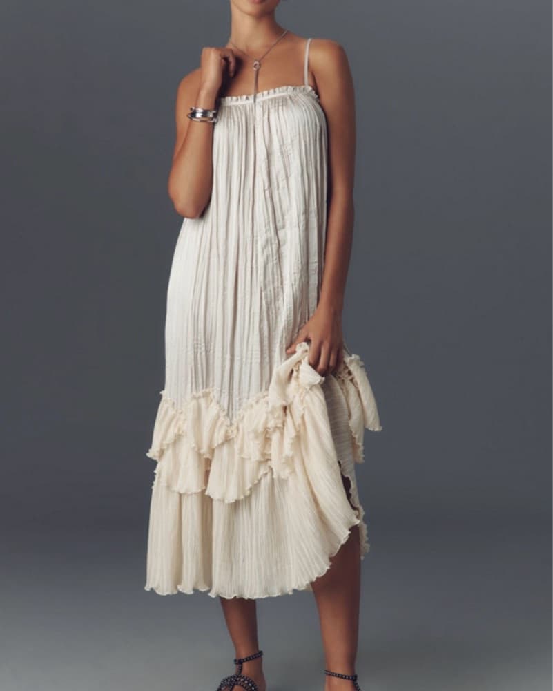 boho layered maxi dress - Image 2