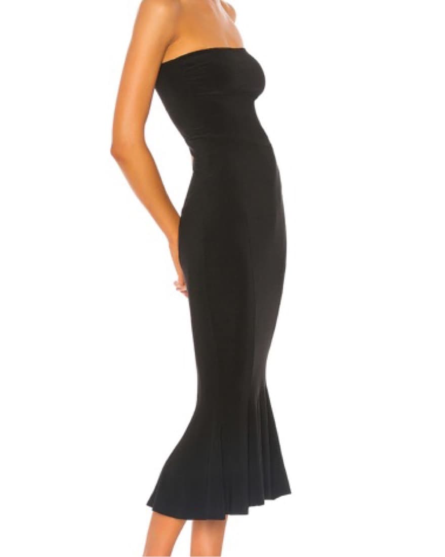 Revolve Strapless Fishtail Dress - Image 2