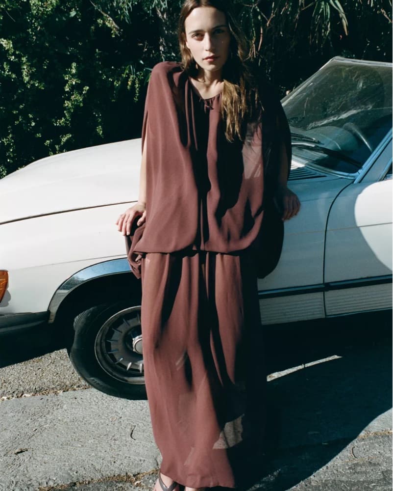 Zara Flowy Long Dress  - Image 1