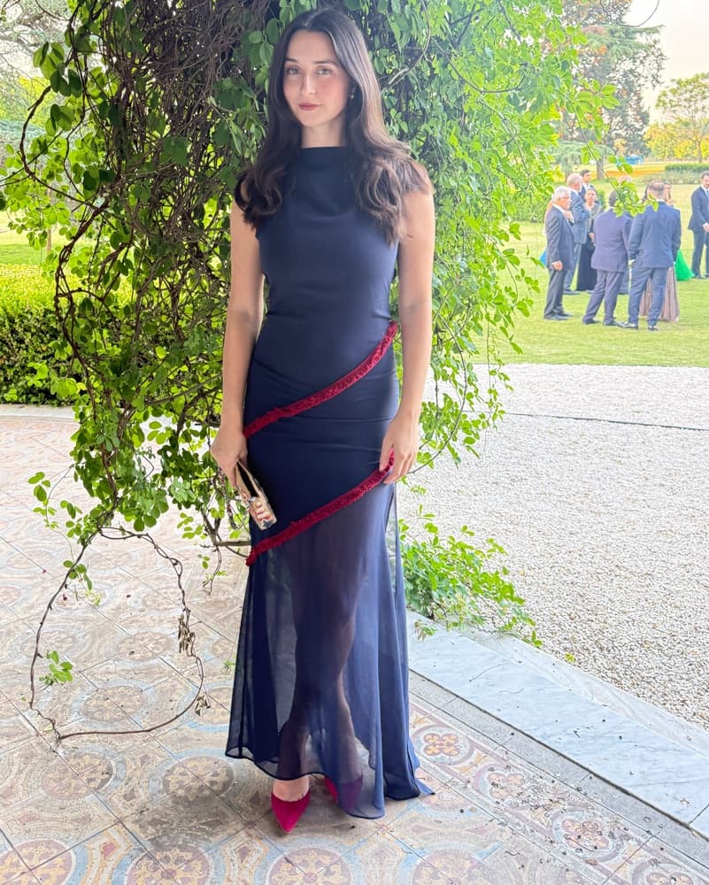 Lady Pipa Navy Wedding Guest Dress  - Image 6