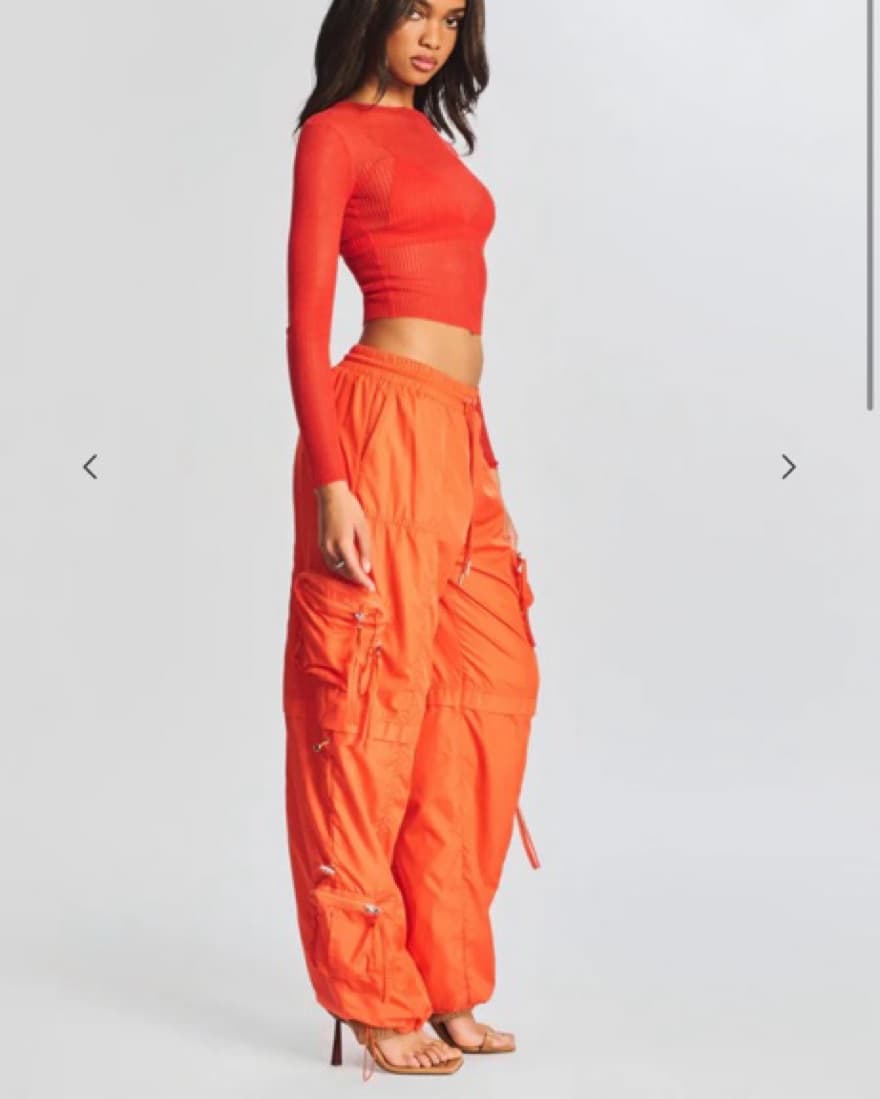 Seroya Orange Cargos - Image 4