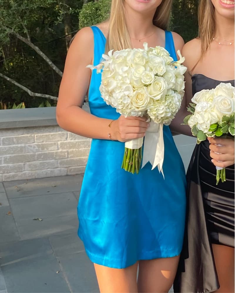 Amanda Uprichard Blue mini dress  - Image 2