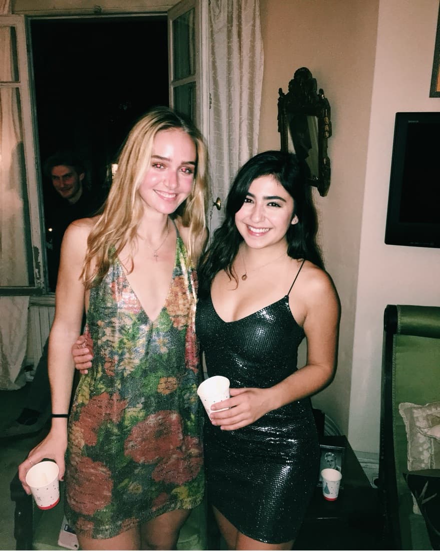 Free People Sequin Mini Dress - Image 3