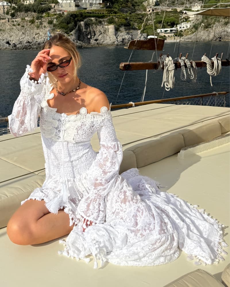 Ethereal Lace Dress - Image 1