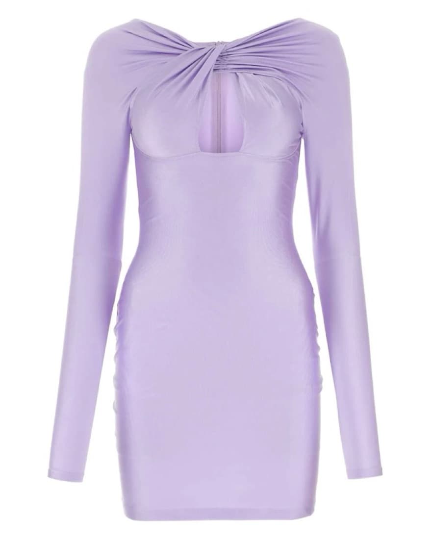 Coperni Cutout Lavender Dress - Image 1
